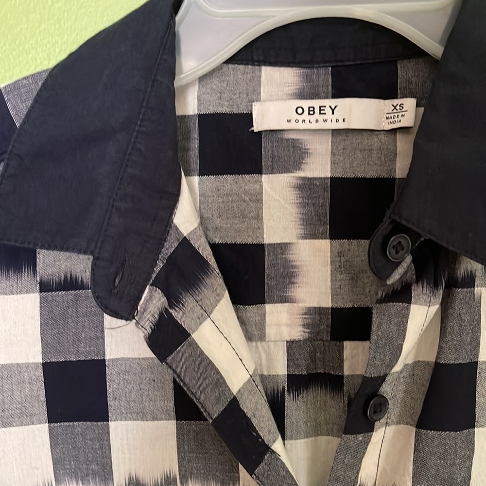 Obey Plaid Shirt View 2